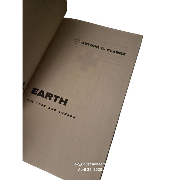 Imperial Earth by Arthur C. Clarke - Harcourt brace jovanich books - Picture 5 of 5